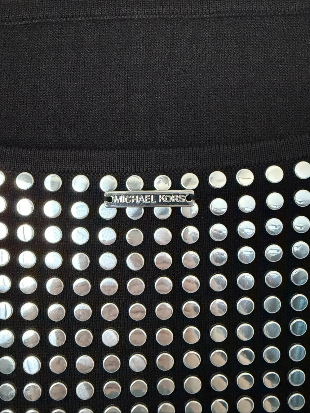 Michael Kors Black Studded Dress
